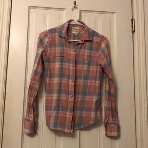 Joes Jeans  flannel button down shirt